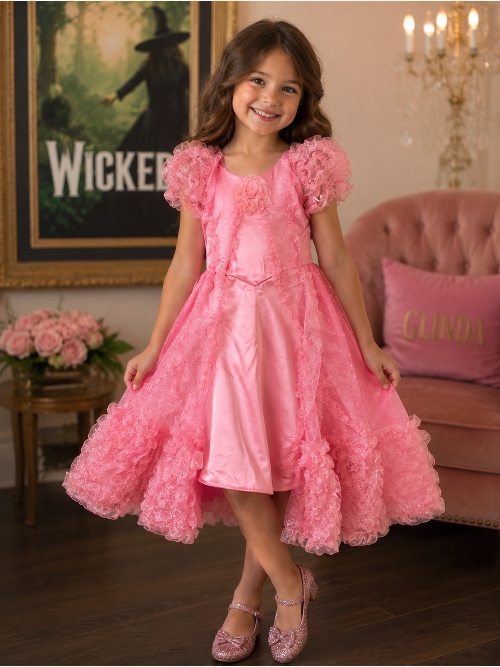 Glinda Wicked Costume Dress